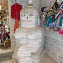 Salt Lady in the shopping museum